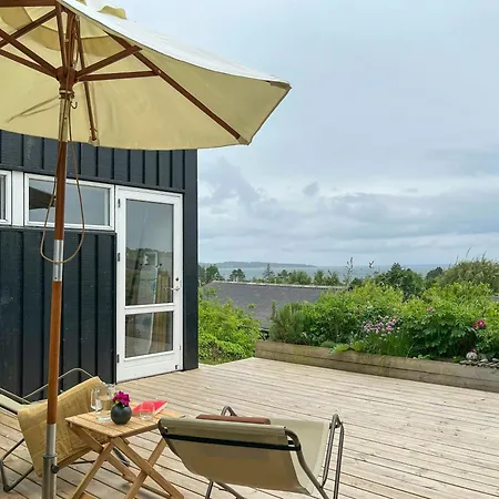 1980s Wooden House With Views Over Aarhus Bay Knebel